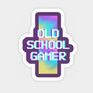 Old School Gamer Sticker